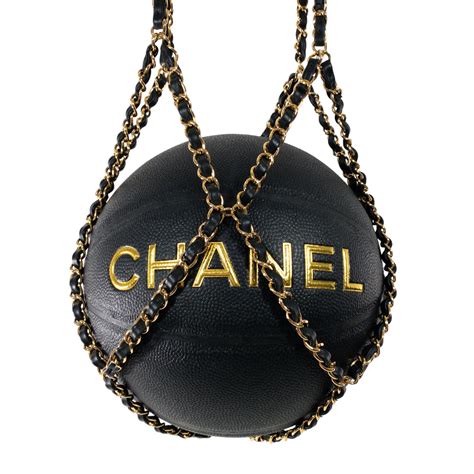 basketball bag chanel|Chanel basketball chain harness.